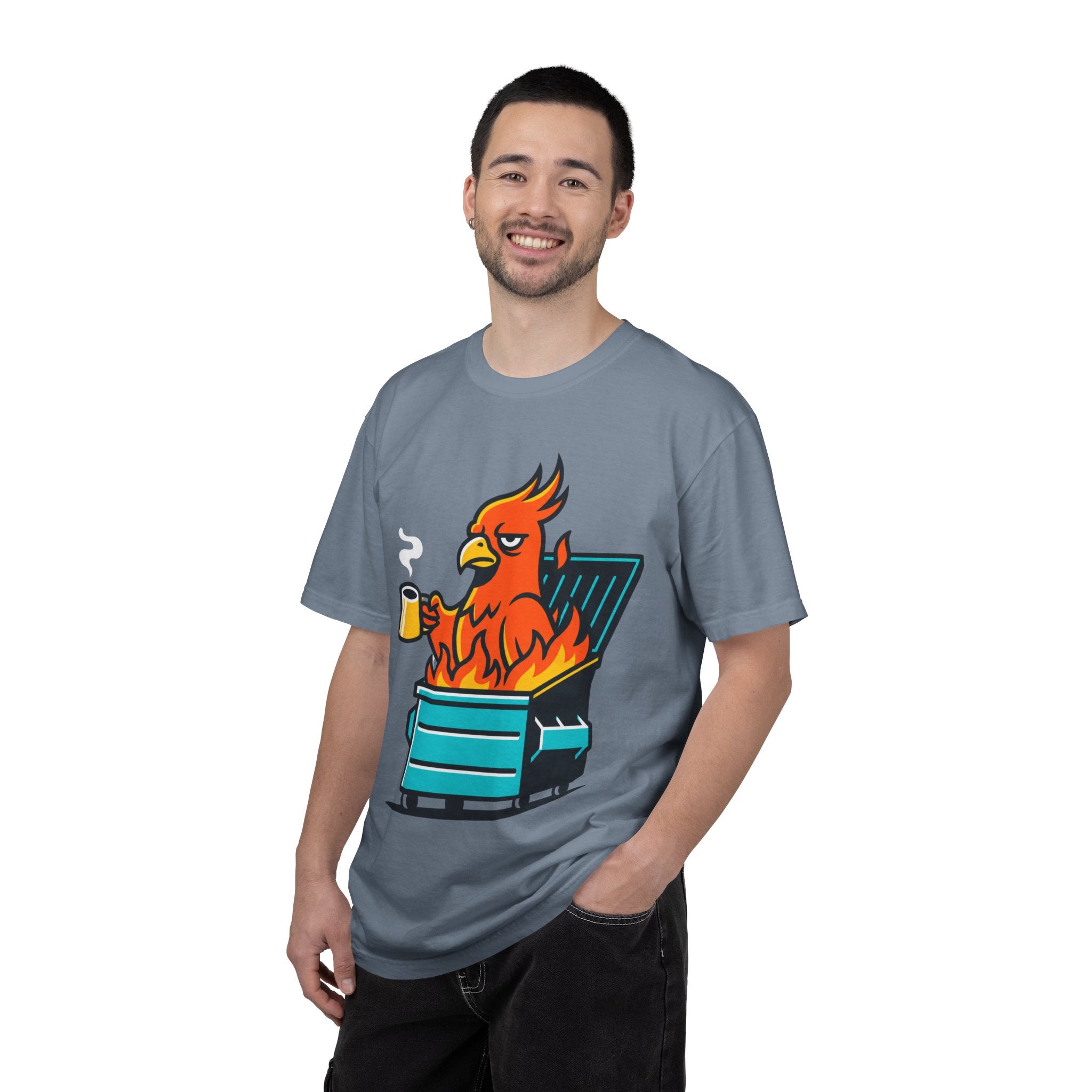 "Dumpster Fire" Unisex Garment-Dyed Tee