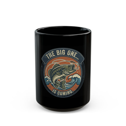 "Master Baiter" Black Ceramic Mug