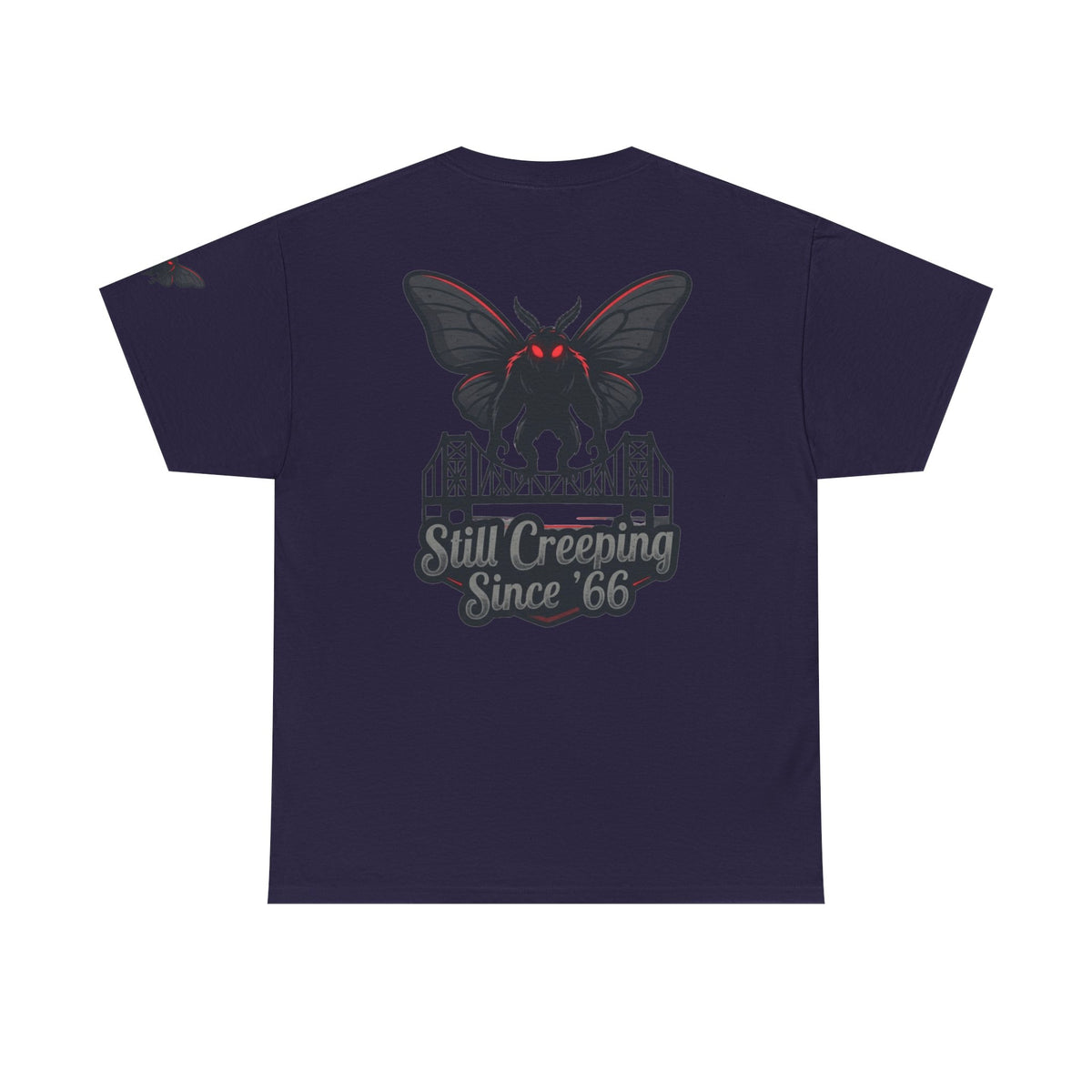 Color: Blackberry | Mothman (West Virginia, USA) Premium Graphic Tee
