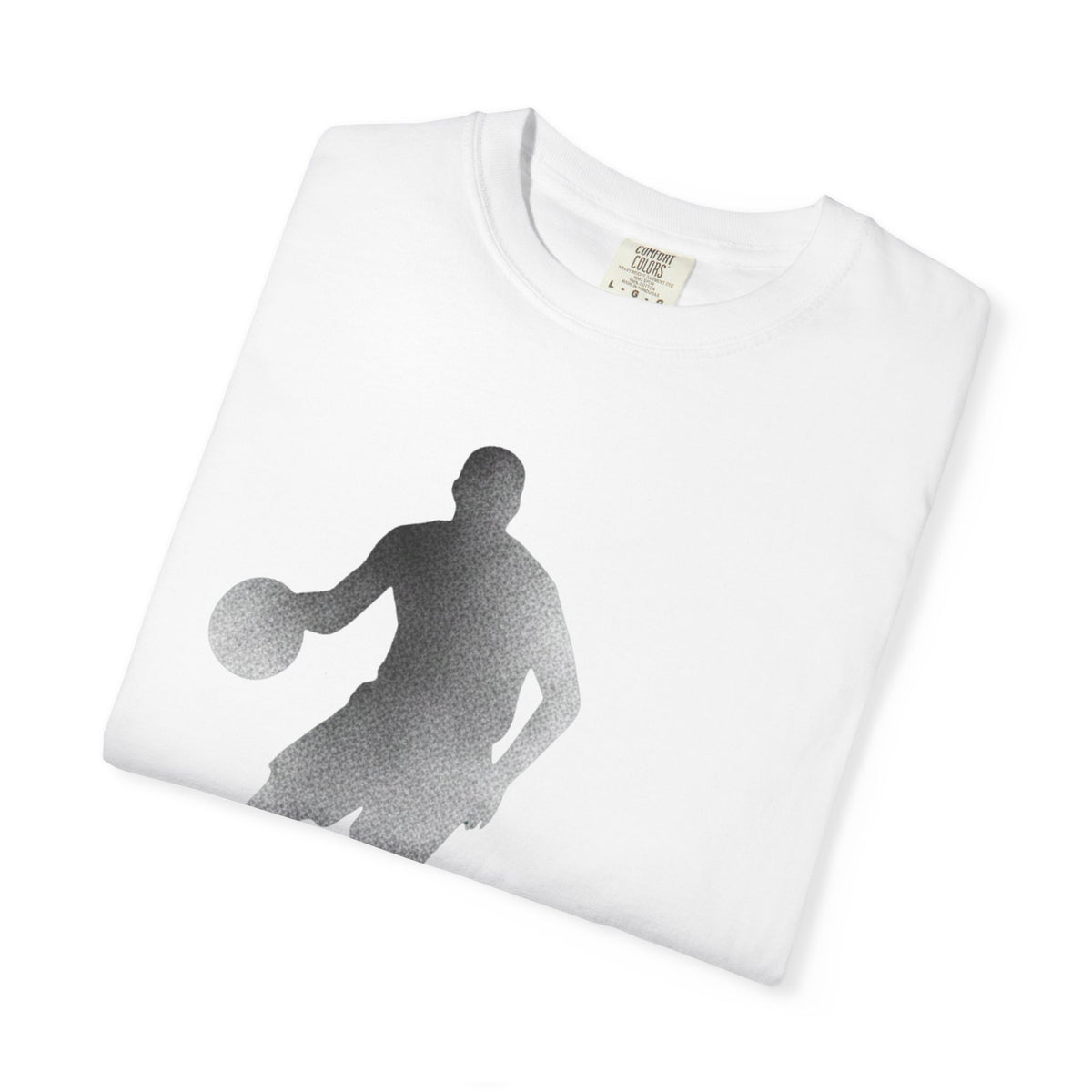 Color: White | Church Basketball: High Court Unisex Garment-Dyed T-shirt