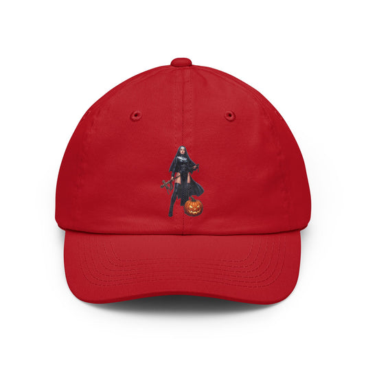 Color: Red | Sexy Halloween Nun Dad Hat