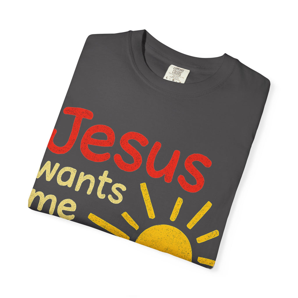 "Jesus Wants Me As An Apostate" Unisex Garment-Dyed T-shirt