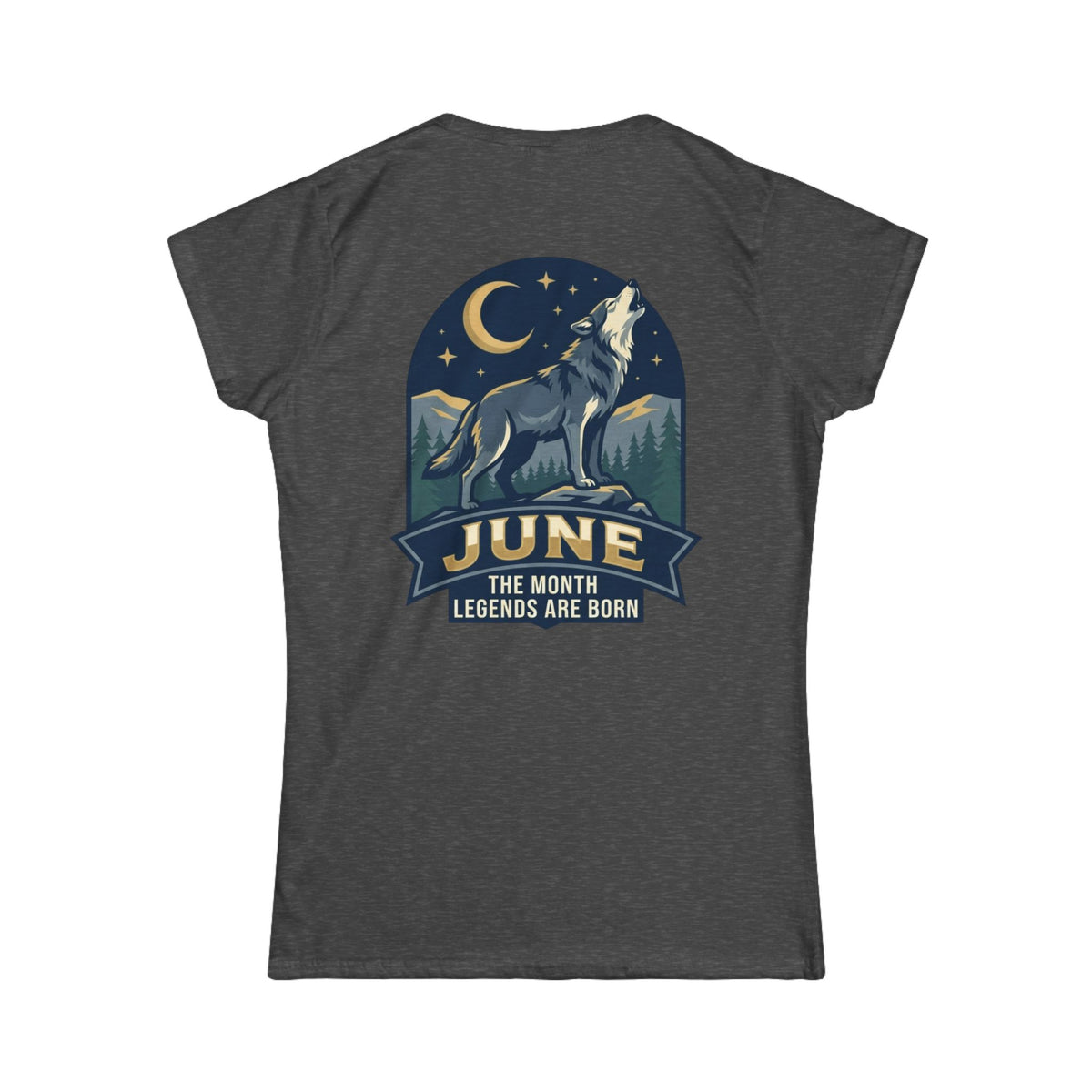 Color: Dark Heather | June Legend Women's Tee
