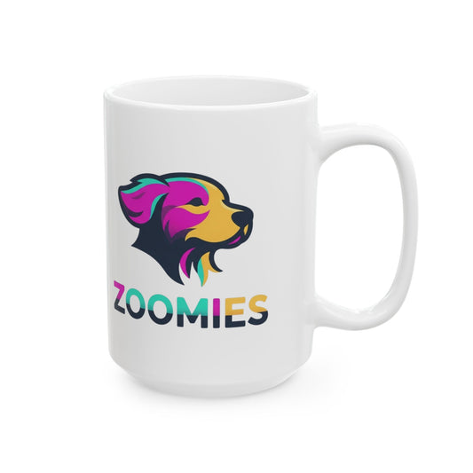 "Professional Zoomie Expert" White Ceramic Mug — Graphic