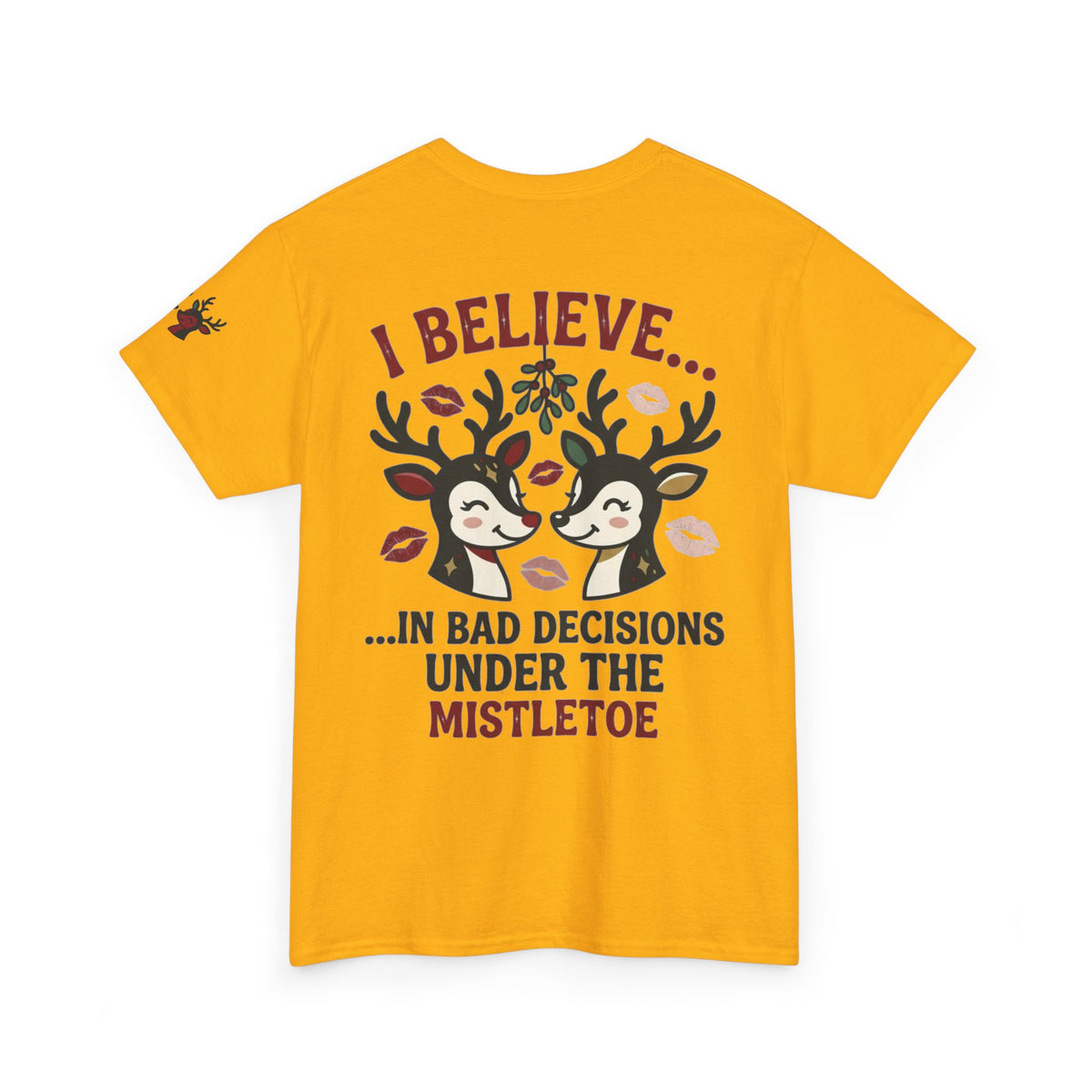 "Bad Decisions Under the Mistletoe" Premium Graphic Tee