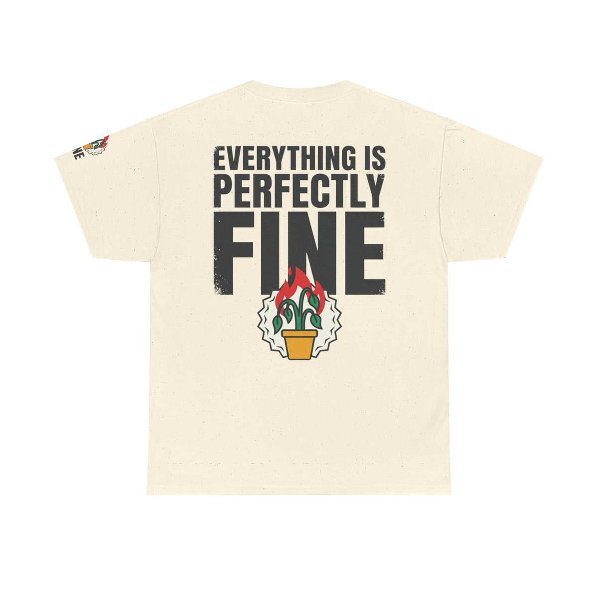 Color: Natural | Perfectly Fine Premium Graphic Tee