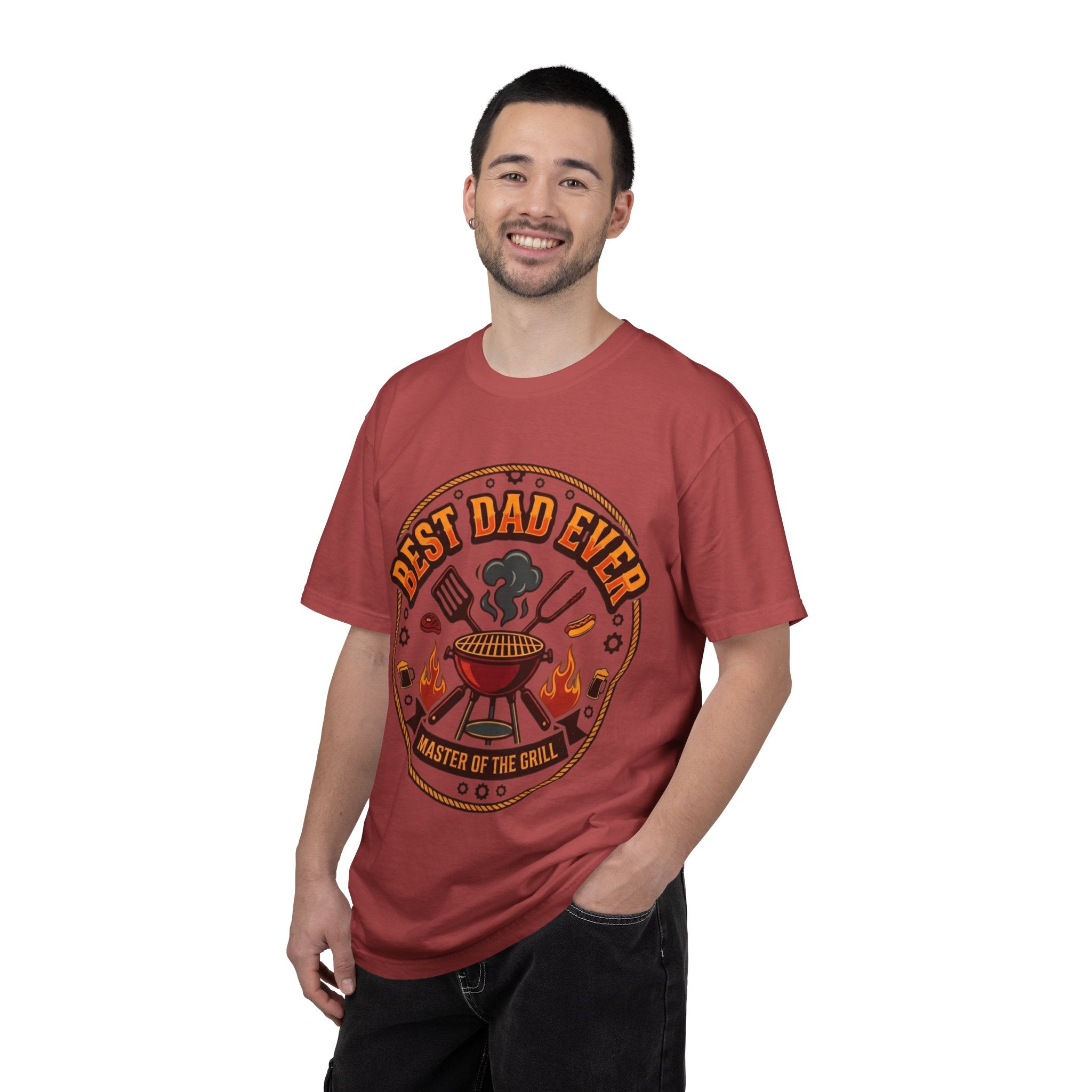 "Best Dad Ever" Unisex Garment-Dyed Tee