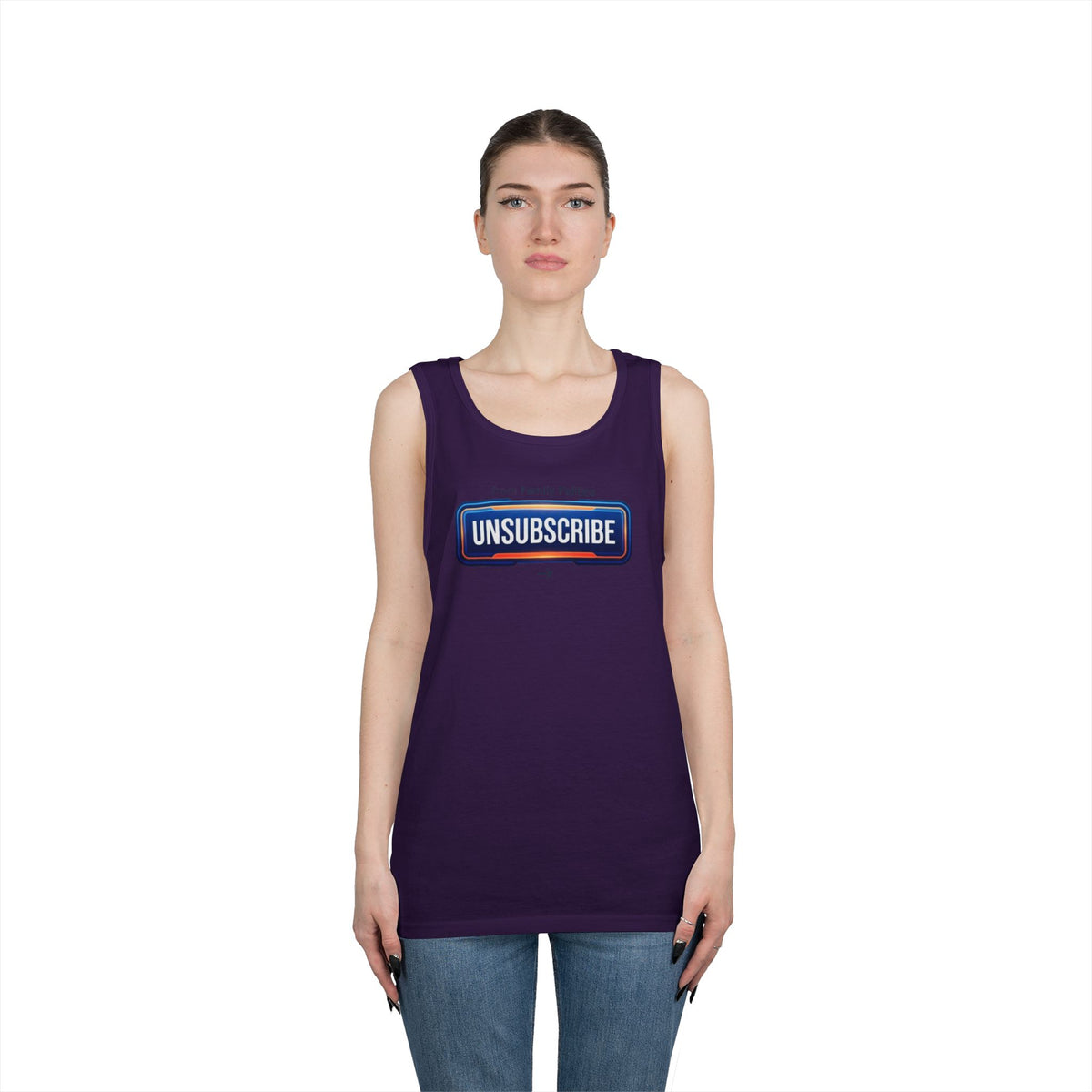 "Unsubscribe From Family Politics" Tank Top
