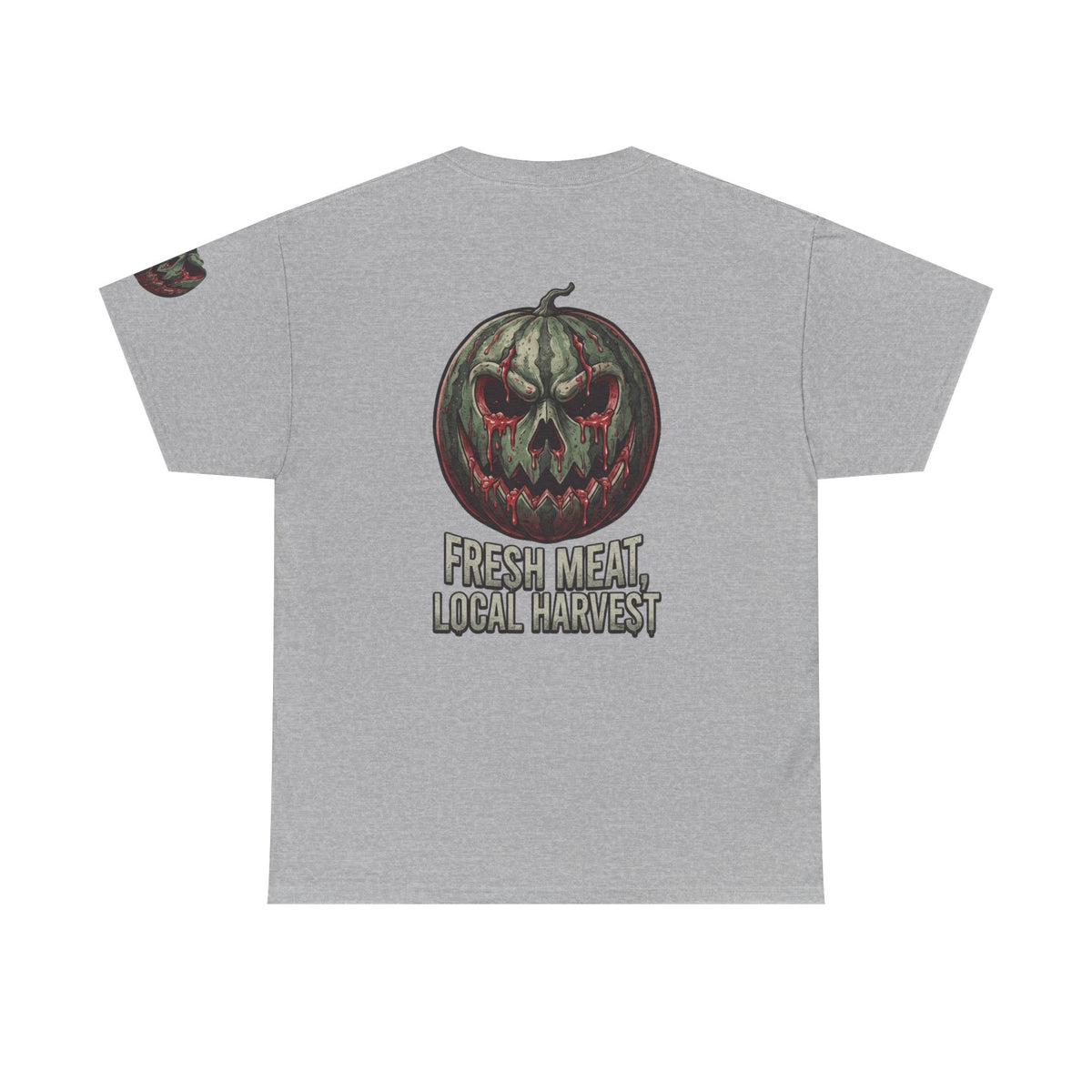 Color: Sport Grey | Fresh Meat, Local Harvest Premium Graphic Tee