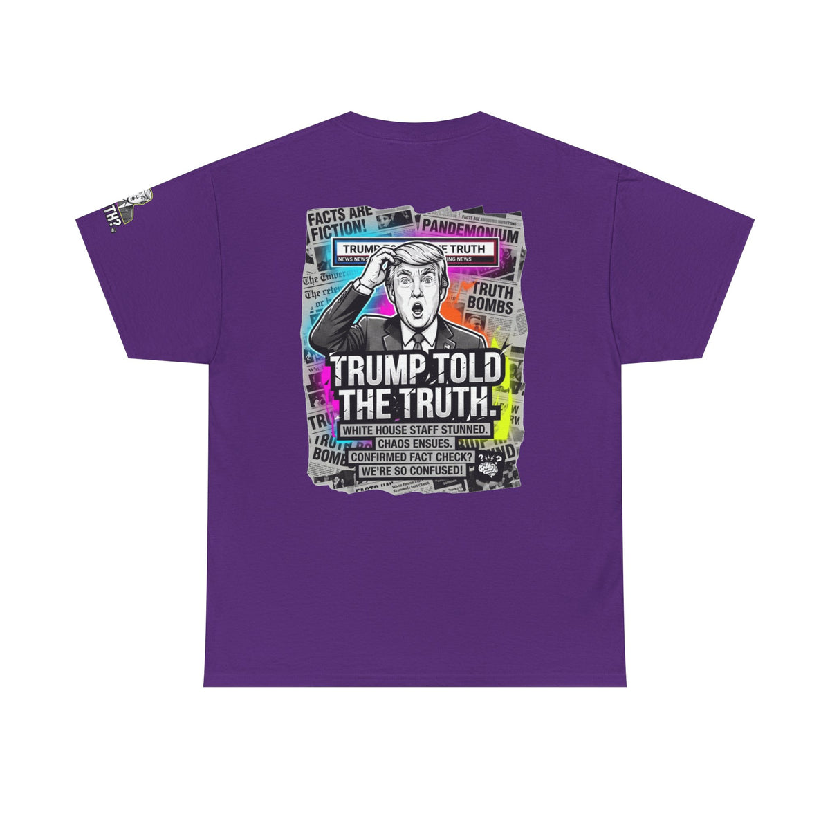 Color: Purple | Trump Told The Truth Premium Graphic Tee