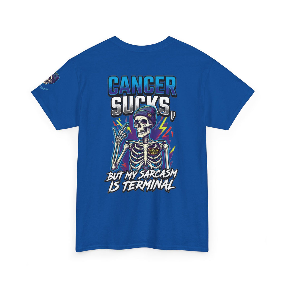Cancer Sucks But My Sarcasm Is Terminal Premium Graphic Tee