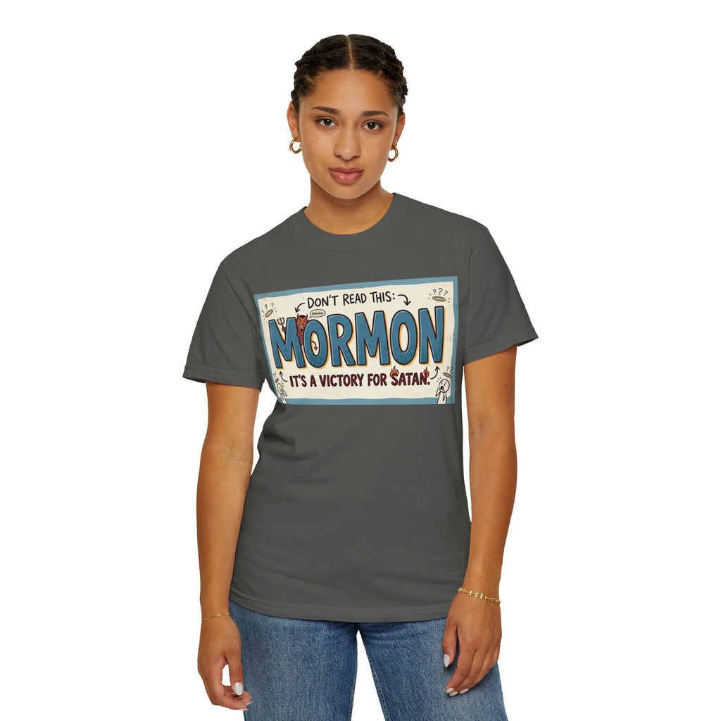"Victory for Satan T-Shirt" Unisex Garment-Dyed T-shirt