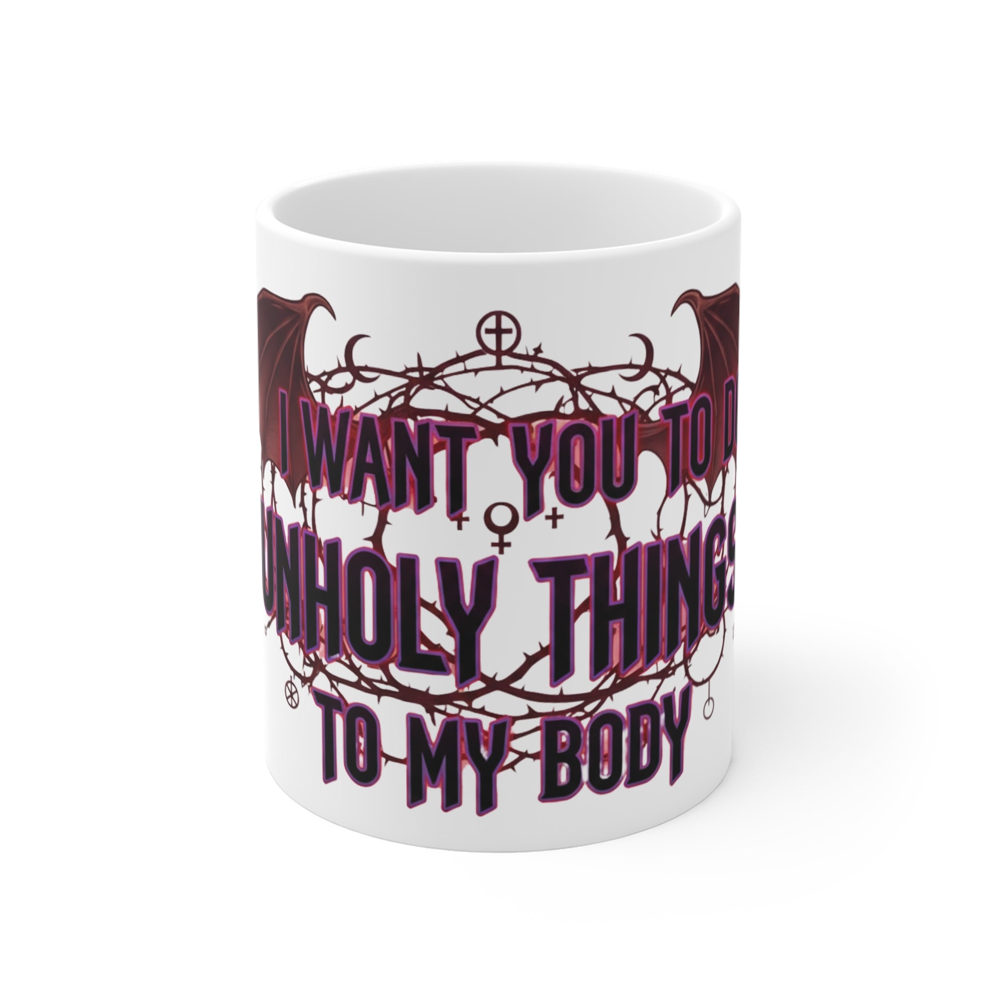 Unholy Things – Sin Responsibly | 11oz Mug