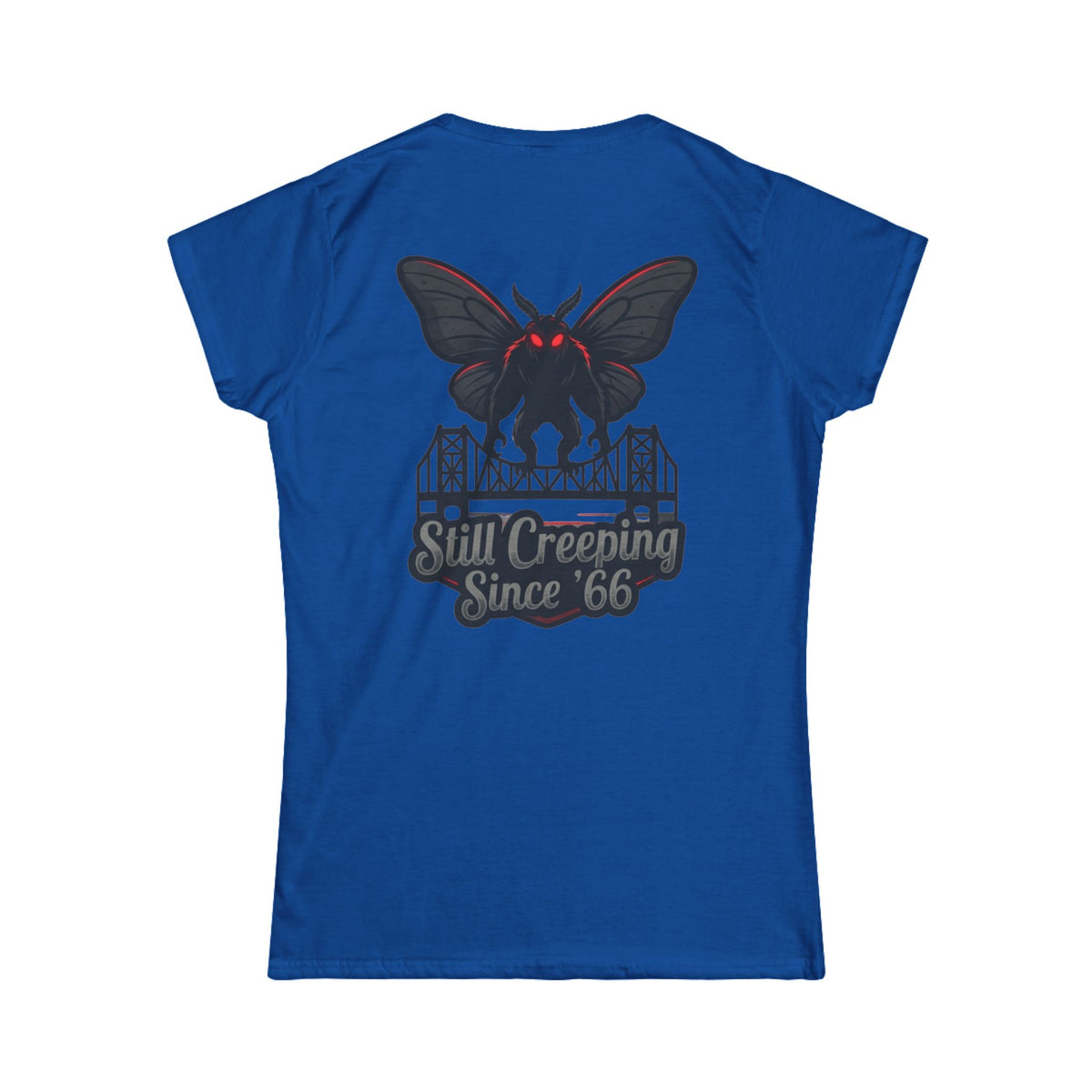 Color: Royal | Mothman (West Virginia, USA) Women's Tee