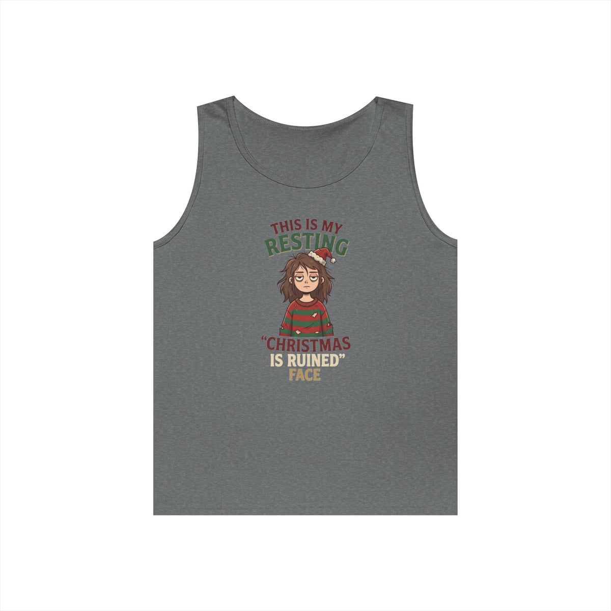 "Christmas Is Ruined" Tank Top