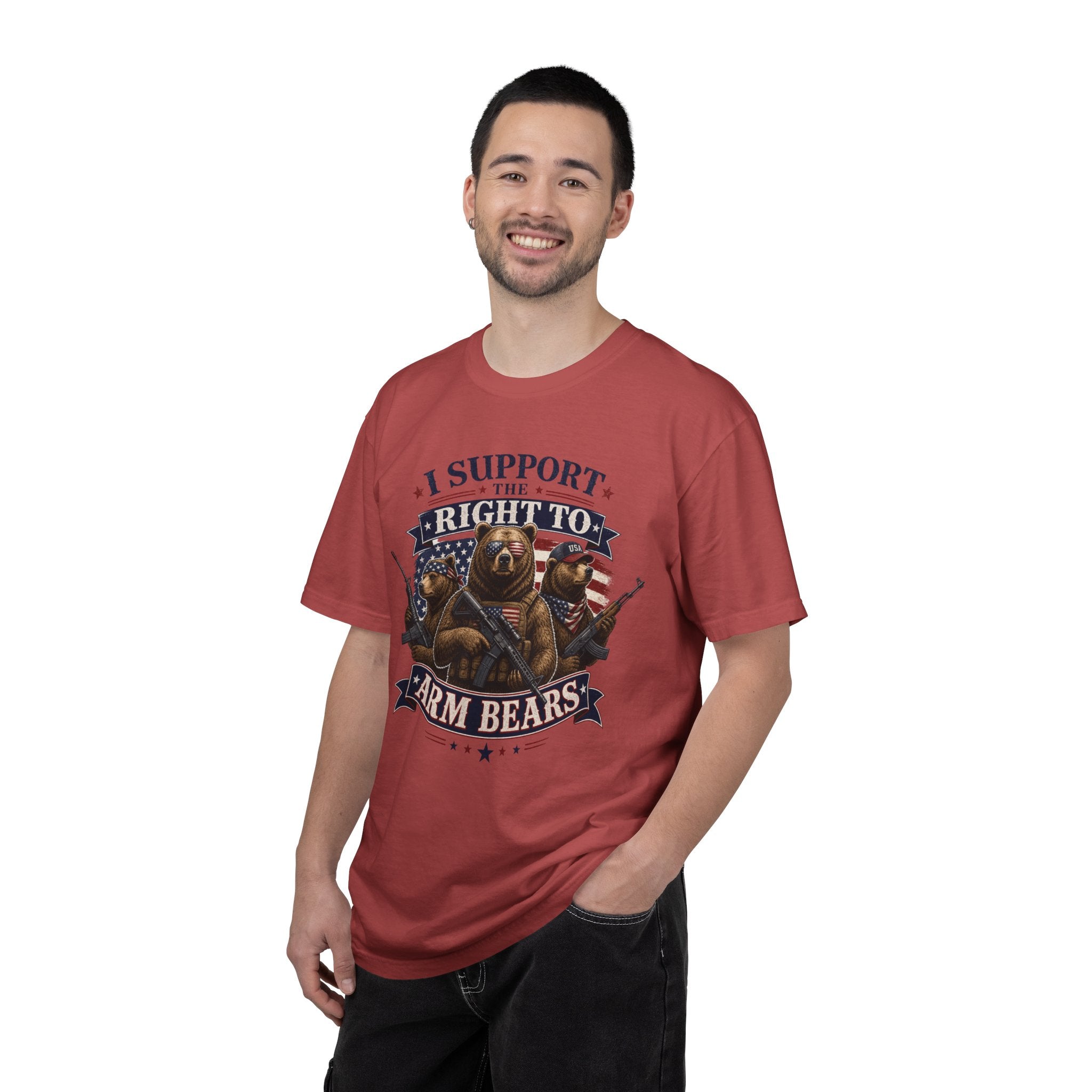 "Armed Bears" Unisex Garment-Dyed Tee