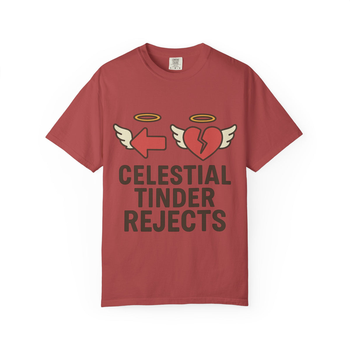 Color: Crimson | Celestial Tinder Rejects Unisex Garment-Dyed T-shirt