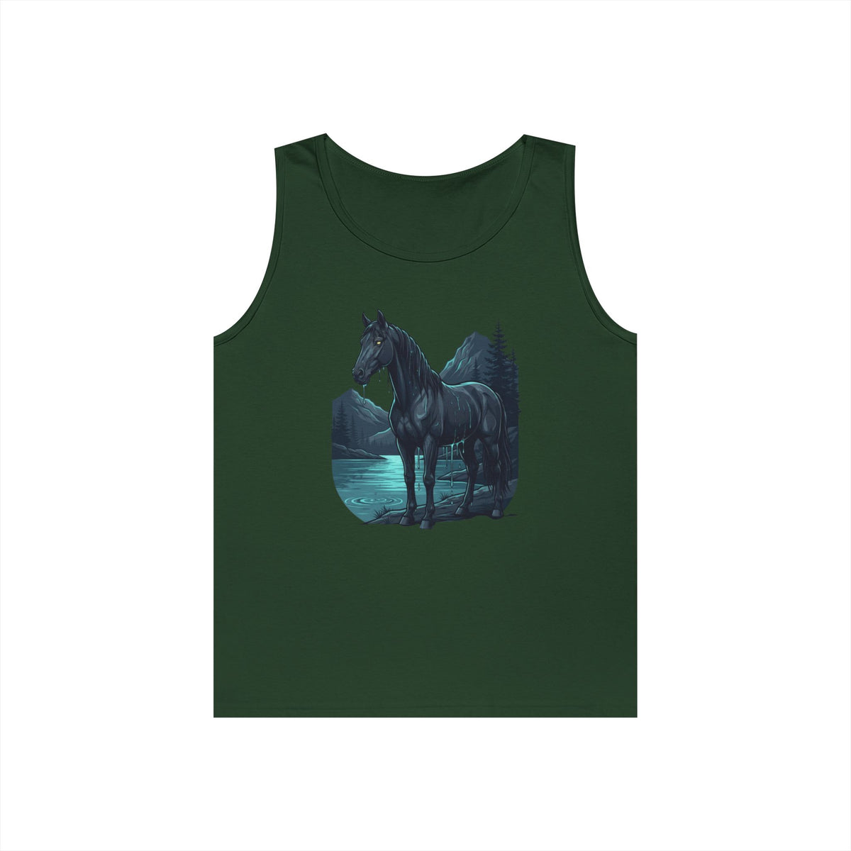 Color: Forest Green | Kelpie (Scottish Folklore) Tank Top