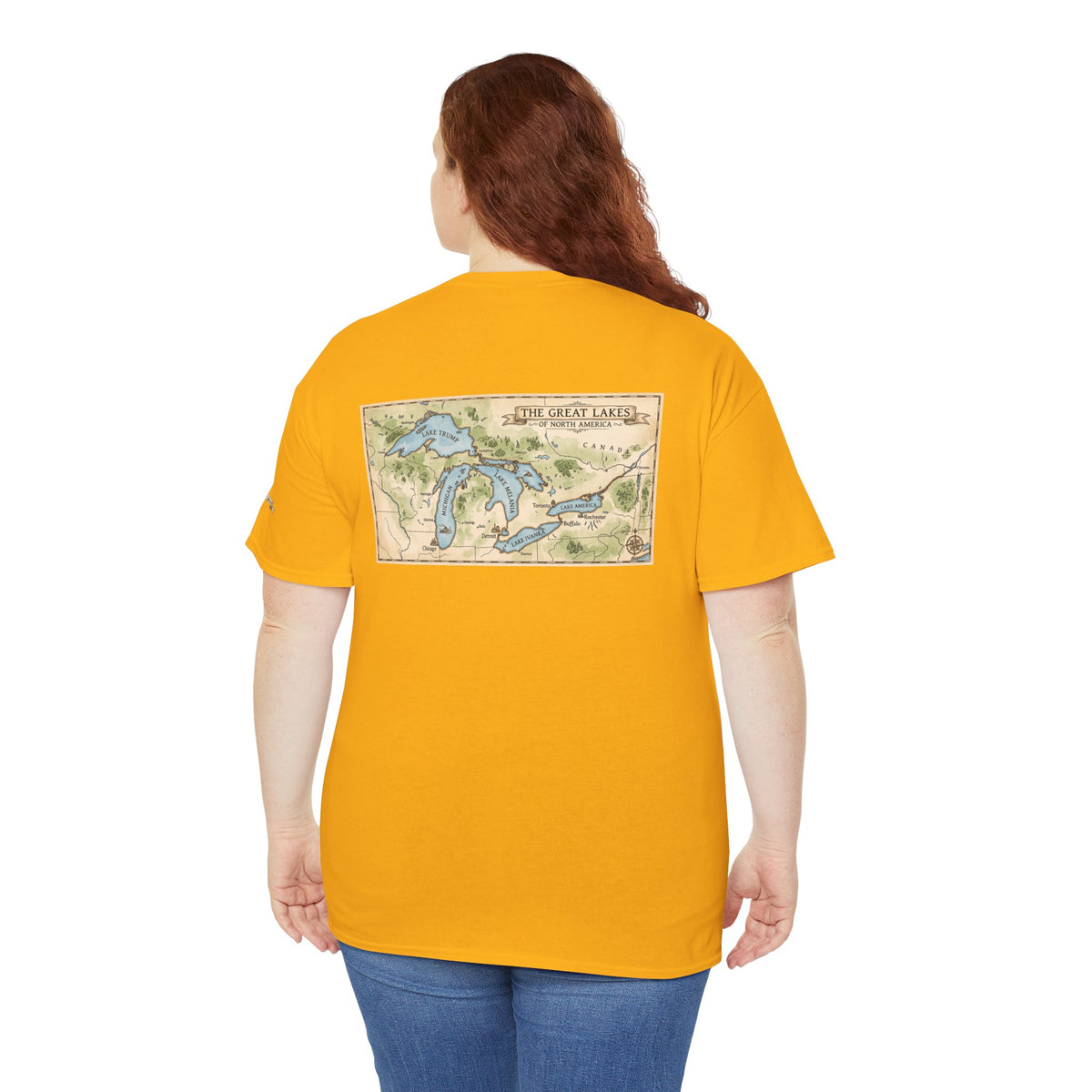 Color: Gold | 51st State Great Lakes Premium Graphic Tee