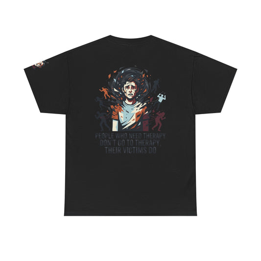 Color: Black | Therapy Needed Premium Graphic Tee