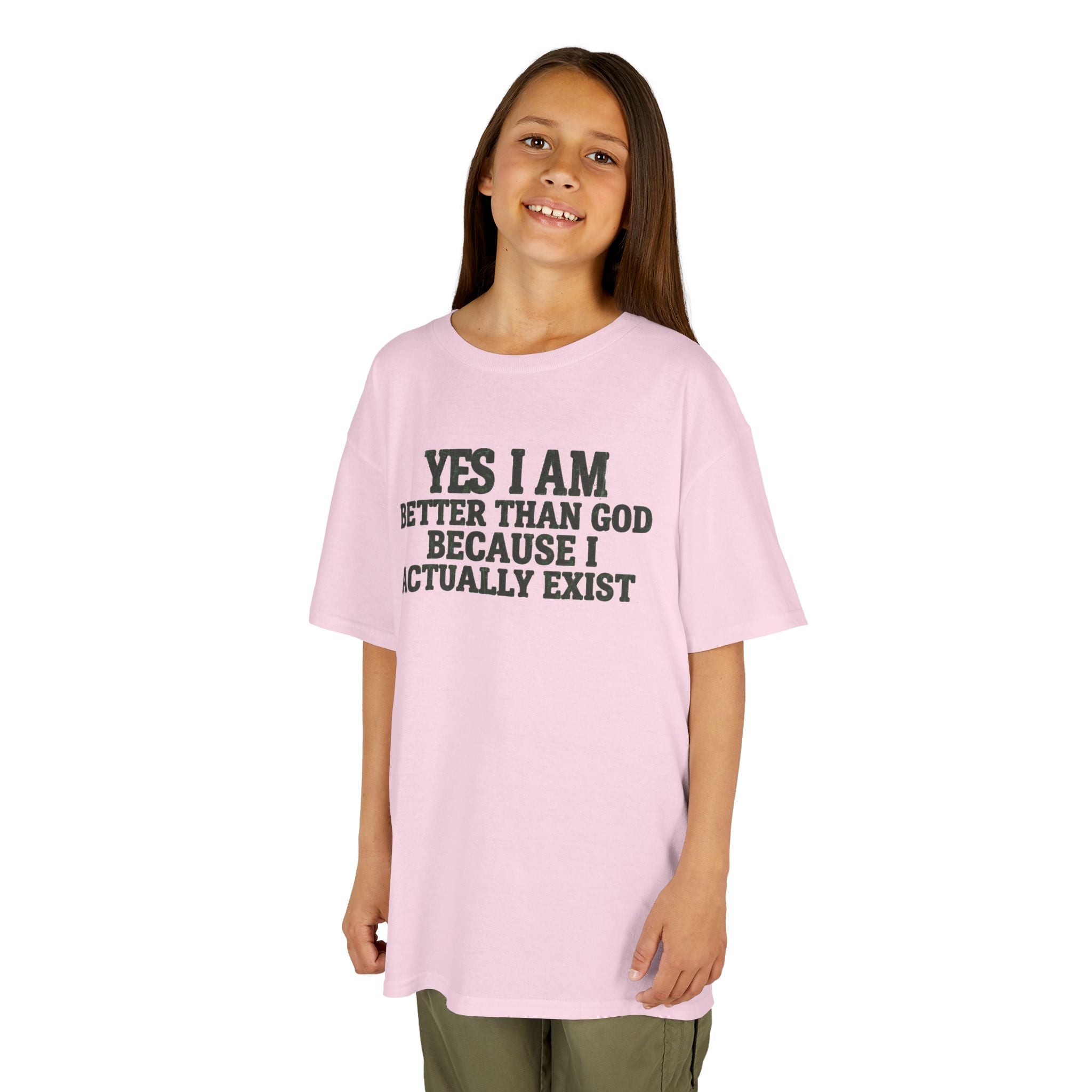 "Better than God" Kids Tee