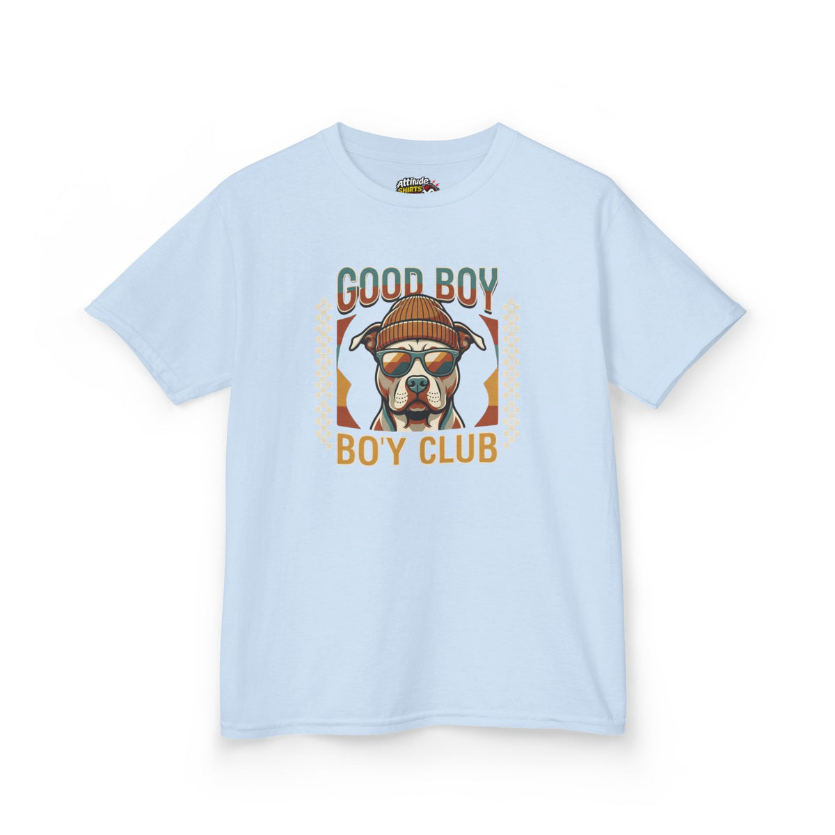 Color: Light Blue | Good Boy Bo'y Club Kids Tee