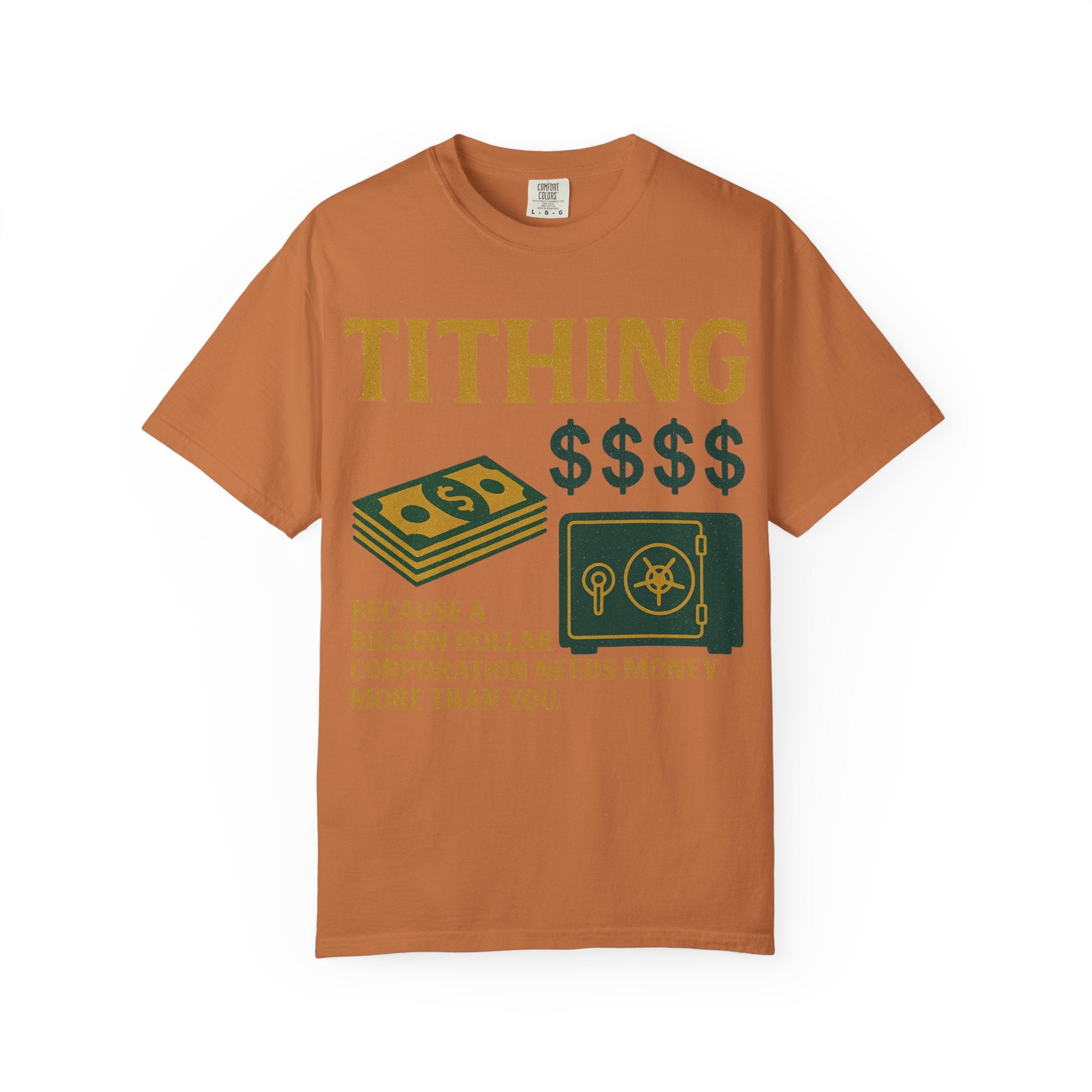 "Corporate Charity" Unisex Garment-Dyed T-shirt