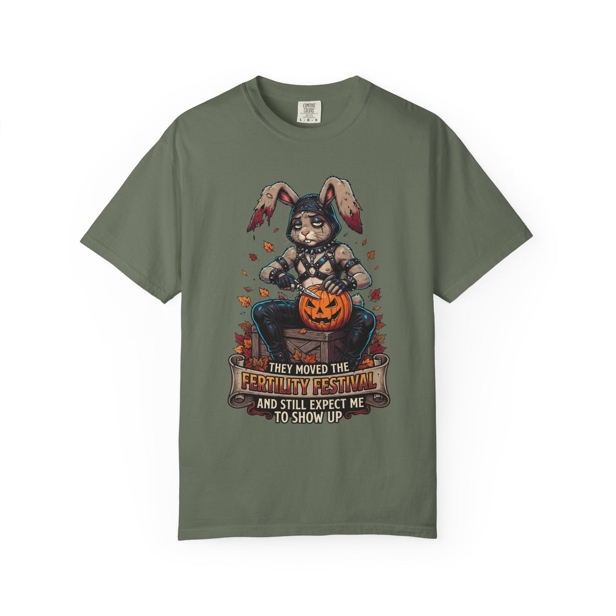 "Fertility Festival" Unisex Garment-Dyed Tee
