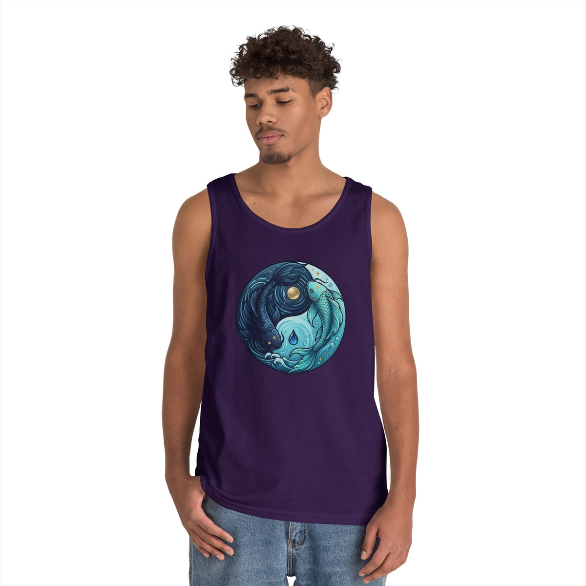 "Yin Yang Pisces" Tank Top