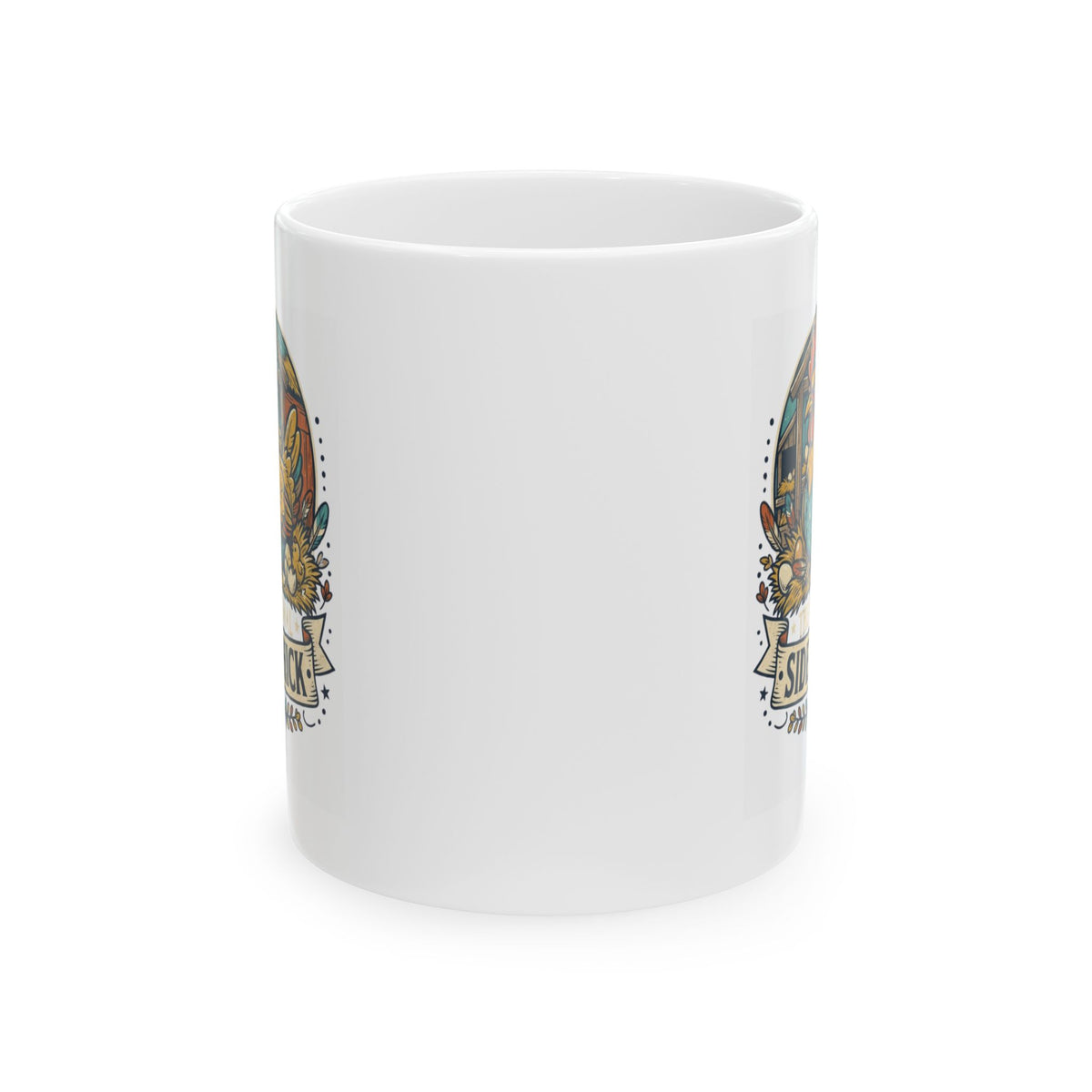 "The Original Side Chick" White Ceramic Mug