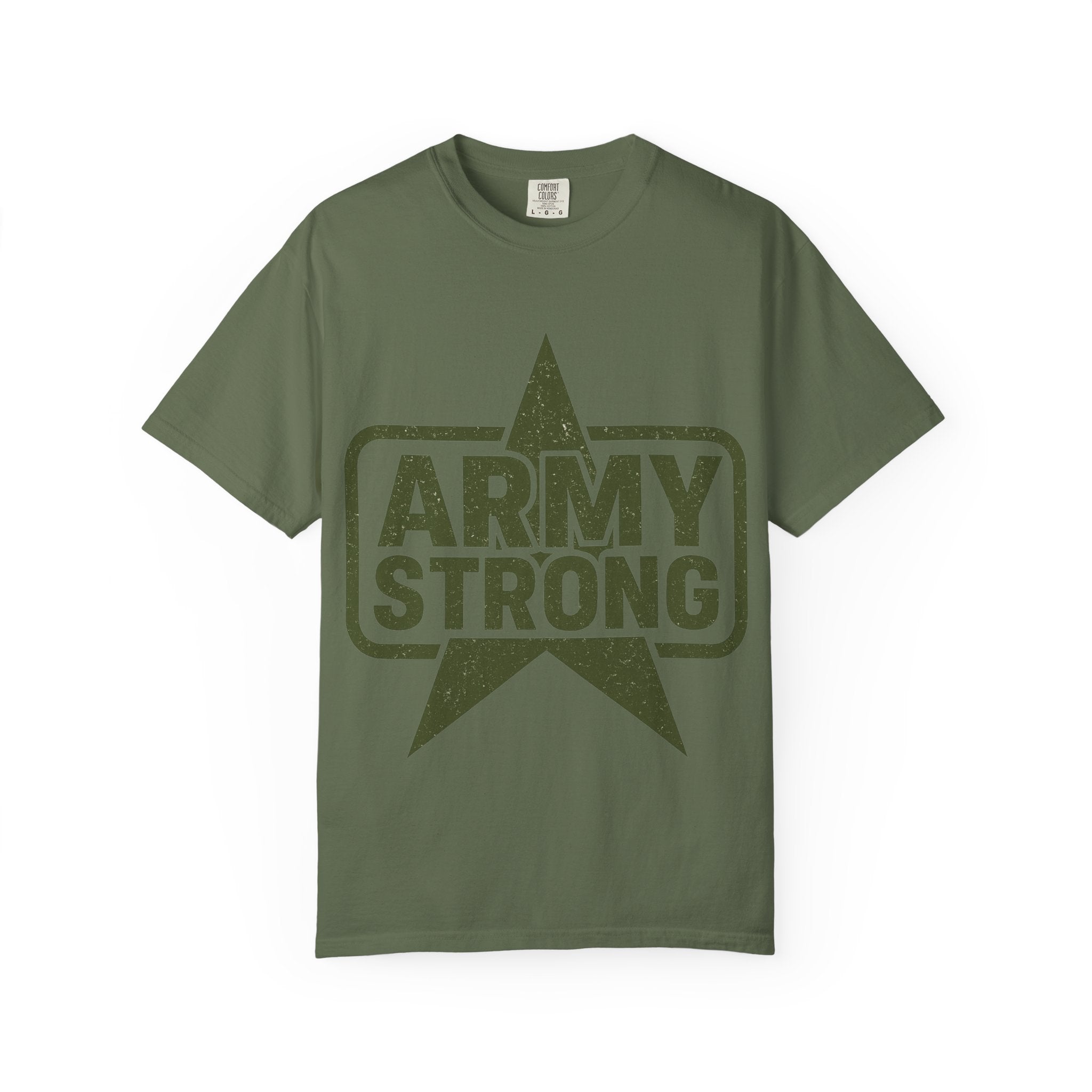 "Army Strong" Unisex Garment-Dyed T-shirt