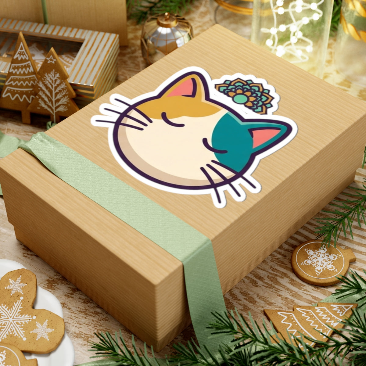 "Cat CALM" Sticker