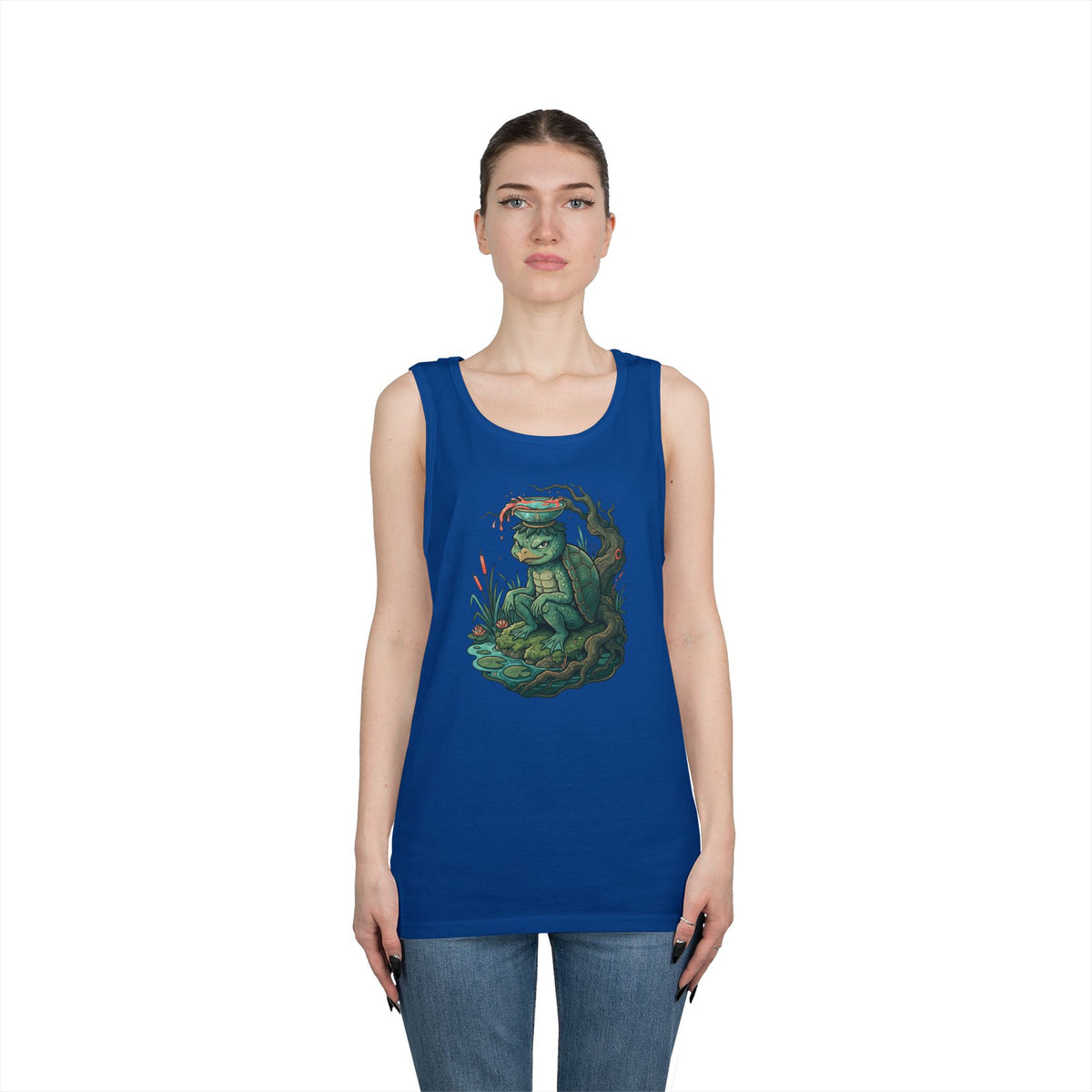Color: Royal | Kappa (Japanese Folklore) Tank Top