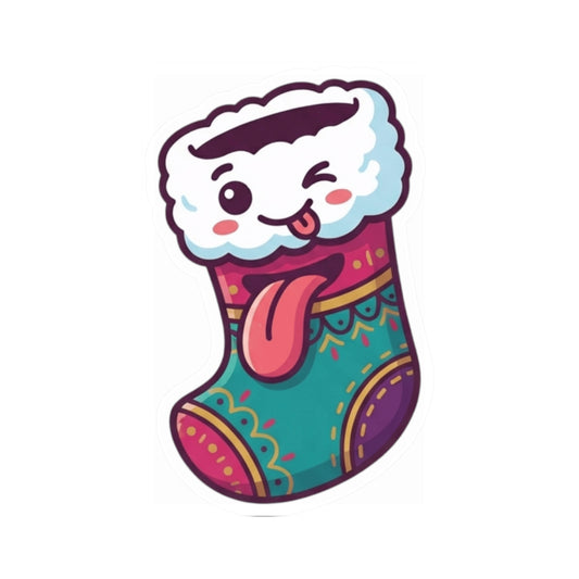 "My Stocking Is Hungry" Sticker