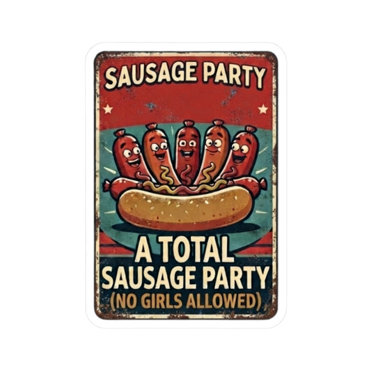 "Sausage Party" Sticker — Main