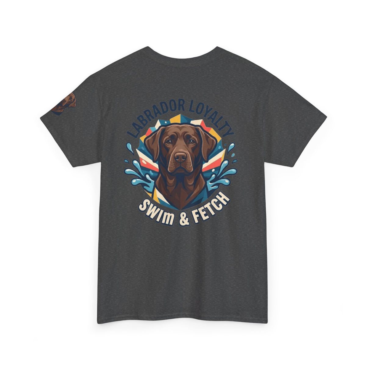 Labrador Loyalty Swim Fetch Premium Graphic Tee