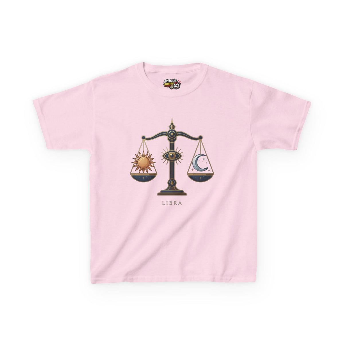 "Libra The Balanced Scales" Kids Tee