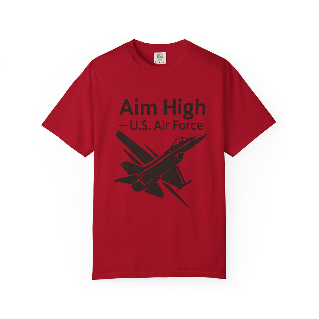 "Aim High" Unisex Garment-Dyed T-shirt