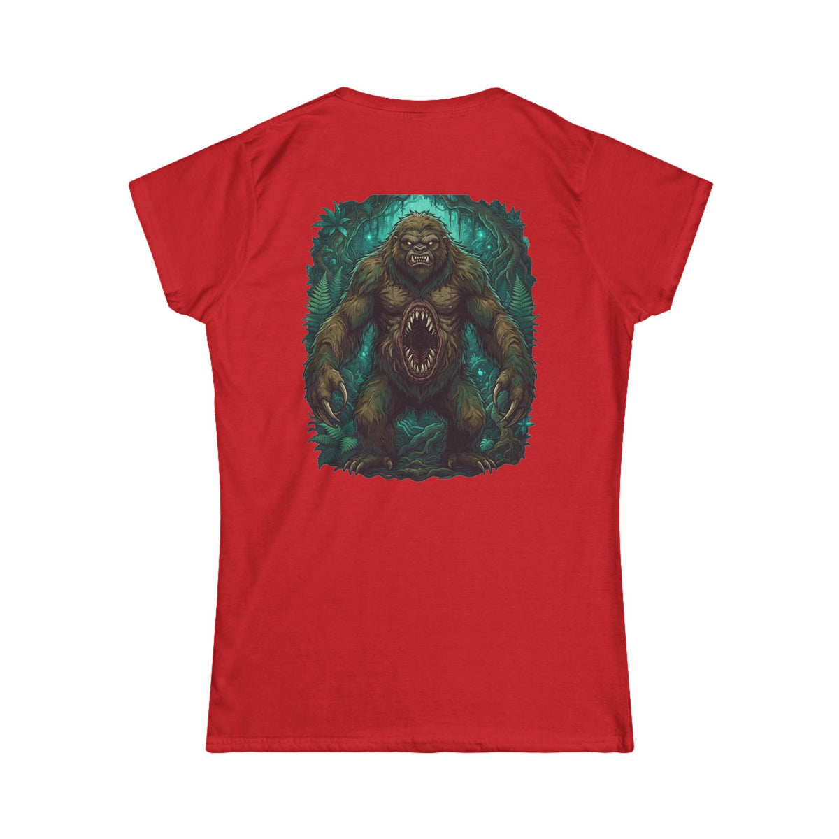 Color: Red | Mapinguari (Amazon Rainforest) Women's Tee