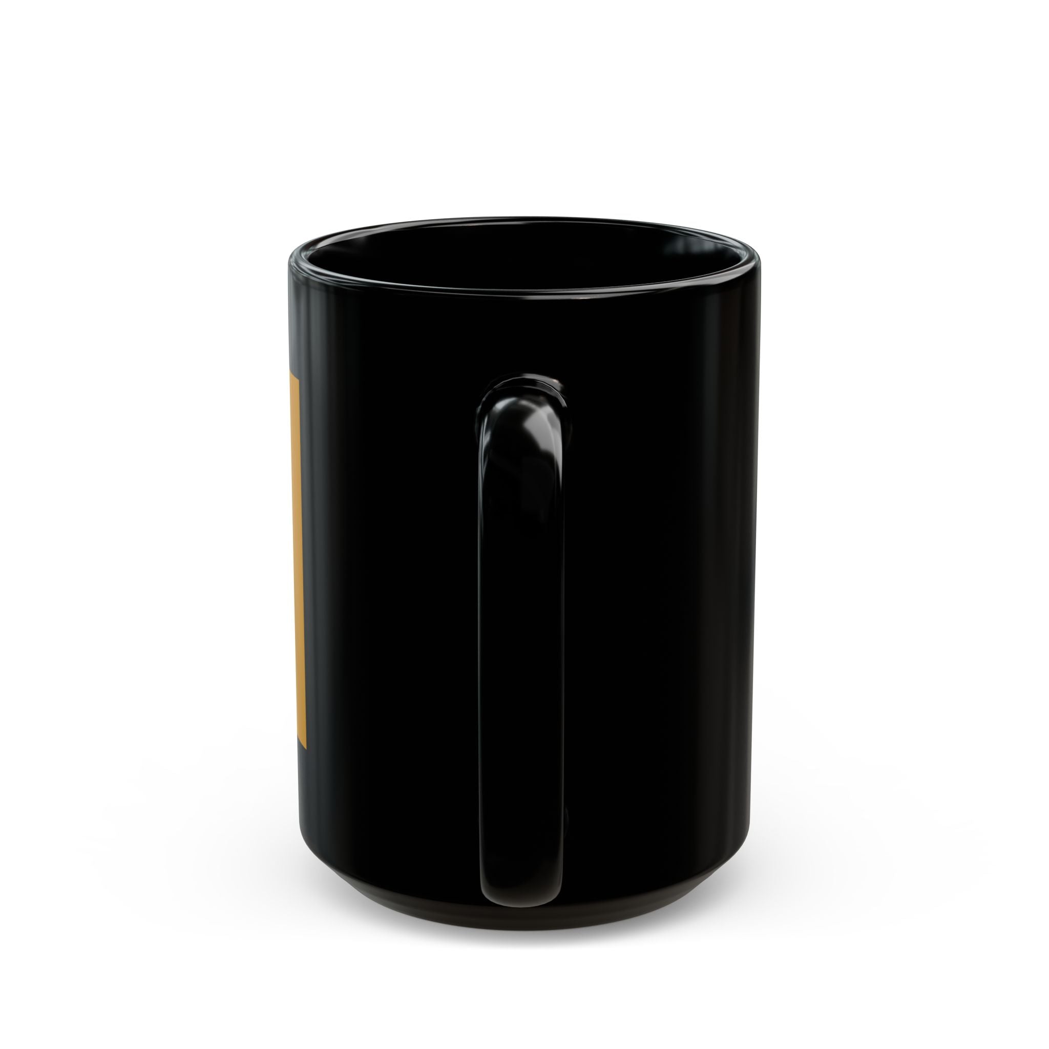 "Trump Honest Truth" Black Ceramic Mug — Graphic