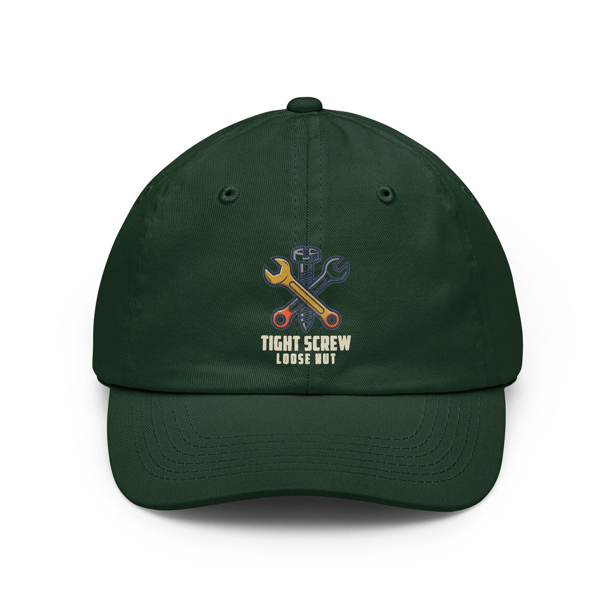 Color: Forest Green | Tight Screw and a Loose Nut Dad Hat