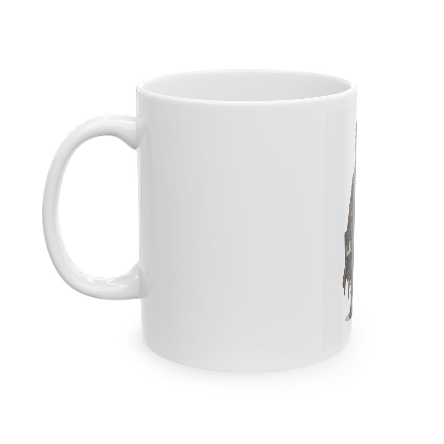 "Mystic" White Ceramic Mug