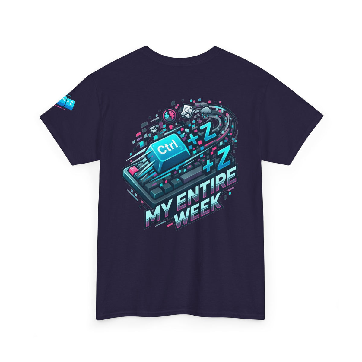 CTRL Z My Entire Week Premium Graphic Tee