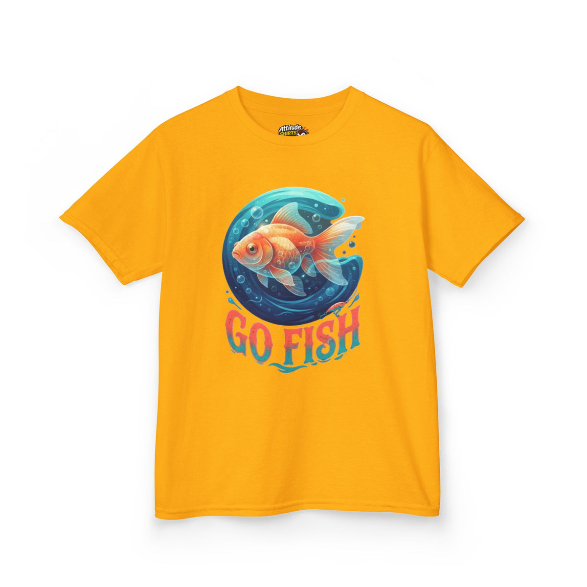Color: Gold | Go Fish Kids Tee