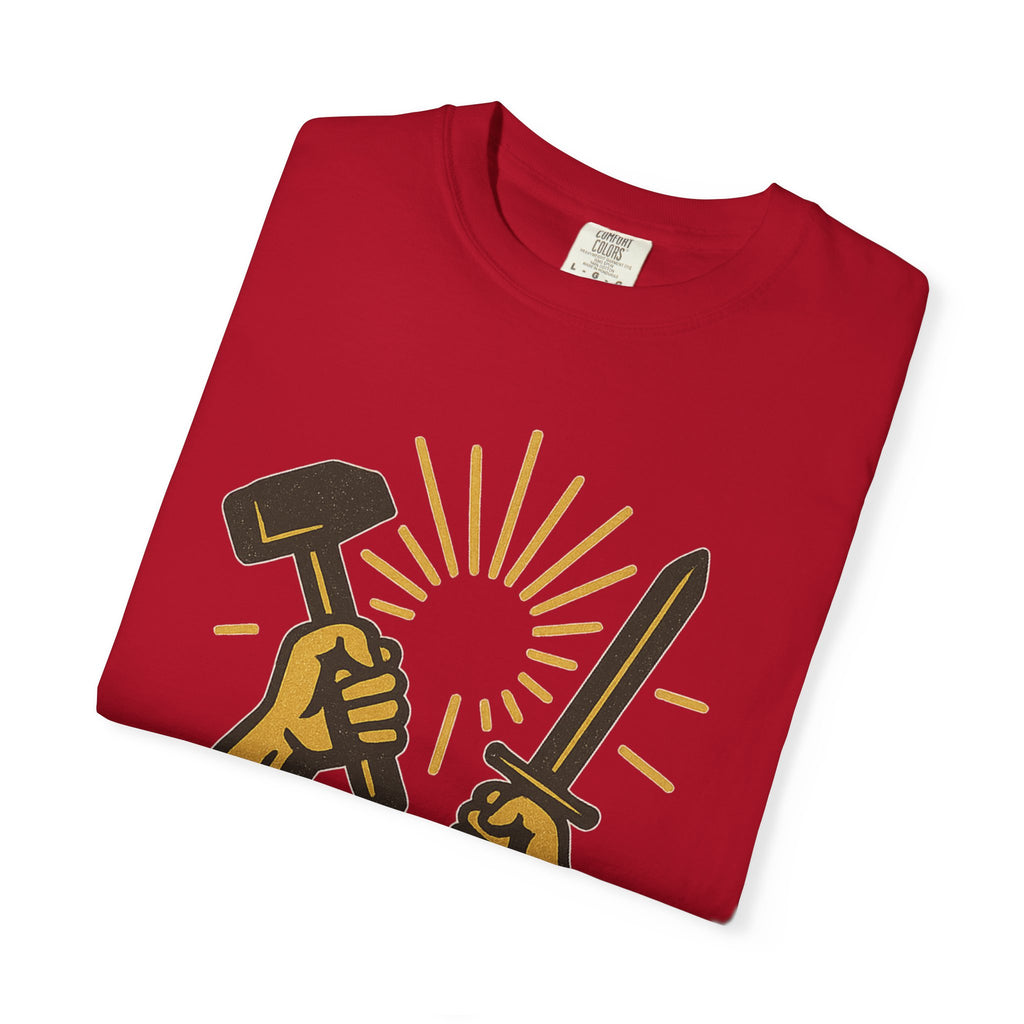 "Instruments in the Hands of God" Unisex Garment-Dyed T-shirt