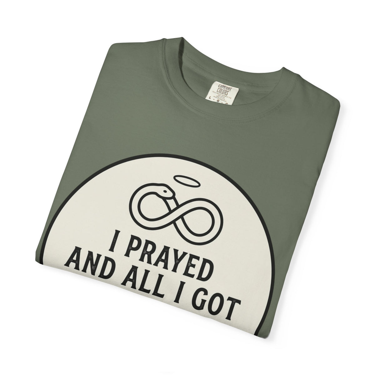 "Good Book Series Original Sin" Unisex Garment-Dyed Tee
