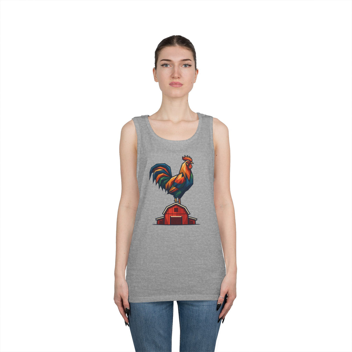 "Barnyard Rooster" Tank Top