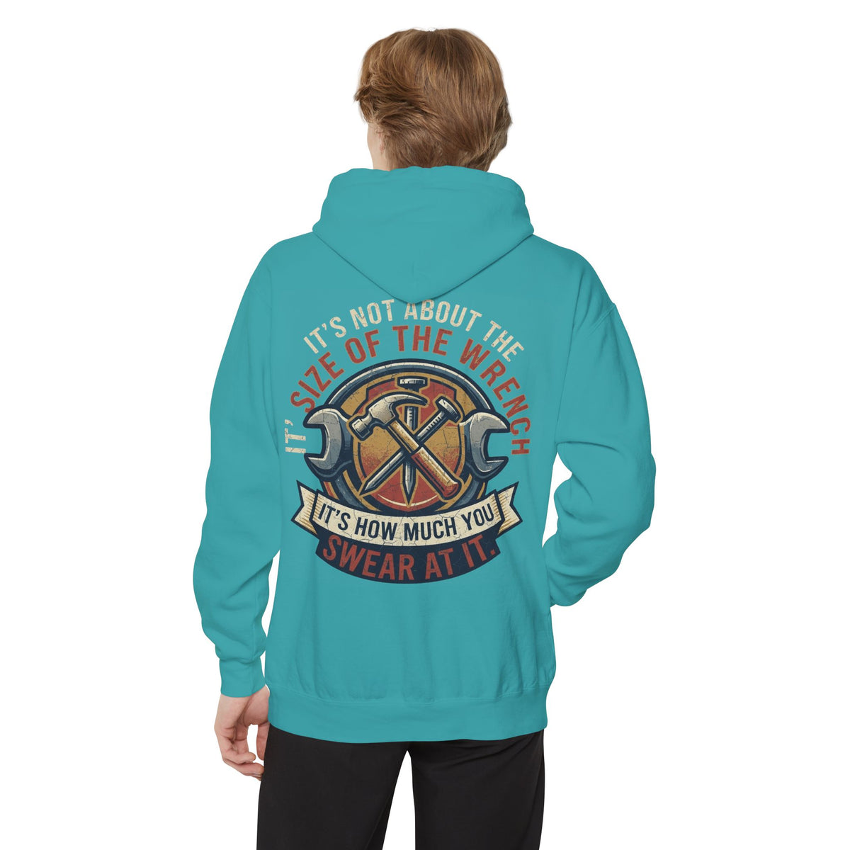 Color: Seafoam | Size Matters Garment-Dyed Hoodie