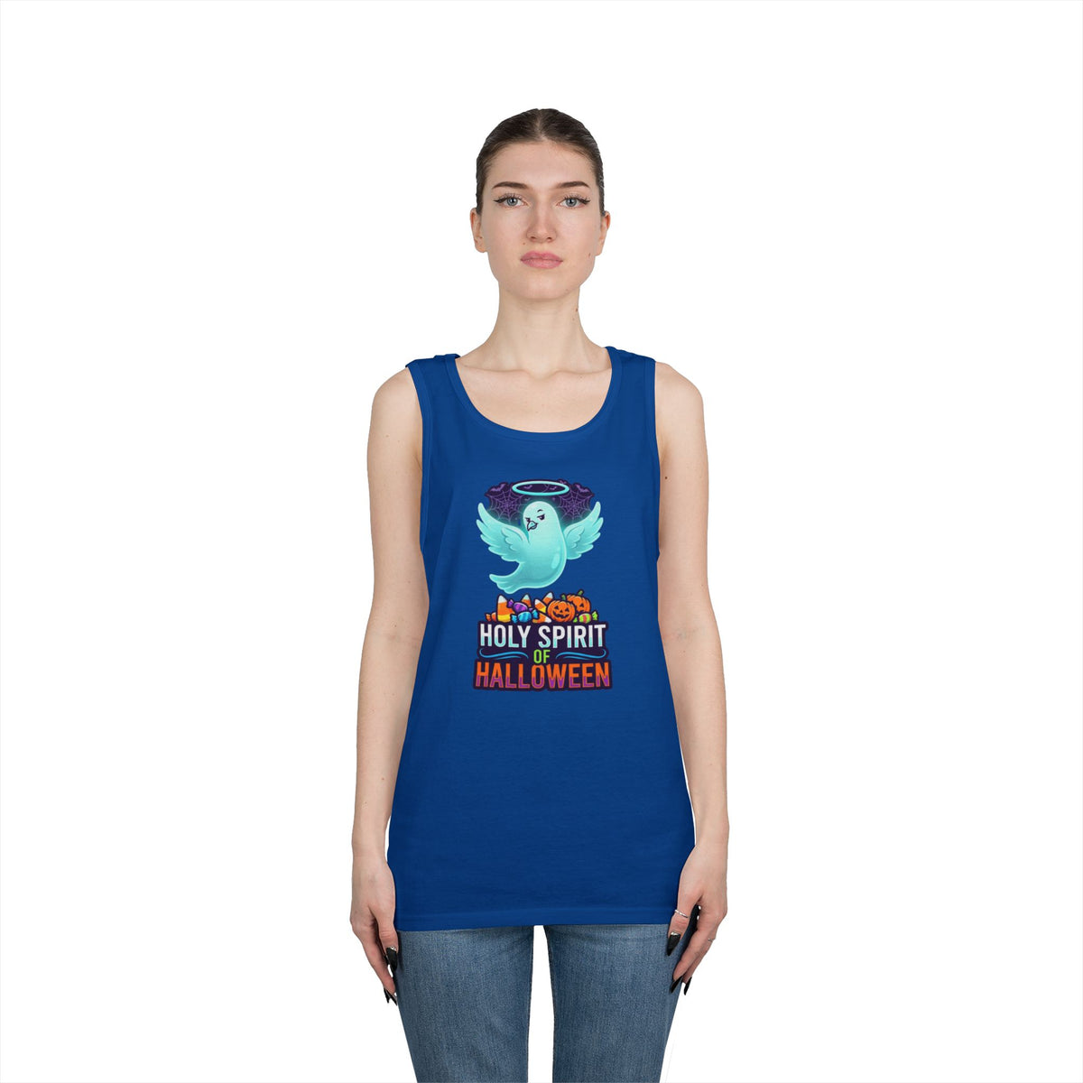 Color: Royal | Holy Spirit of Halloween Tank Top
