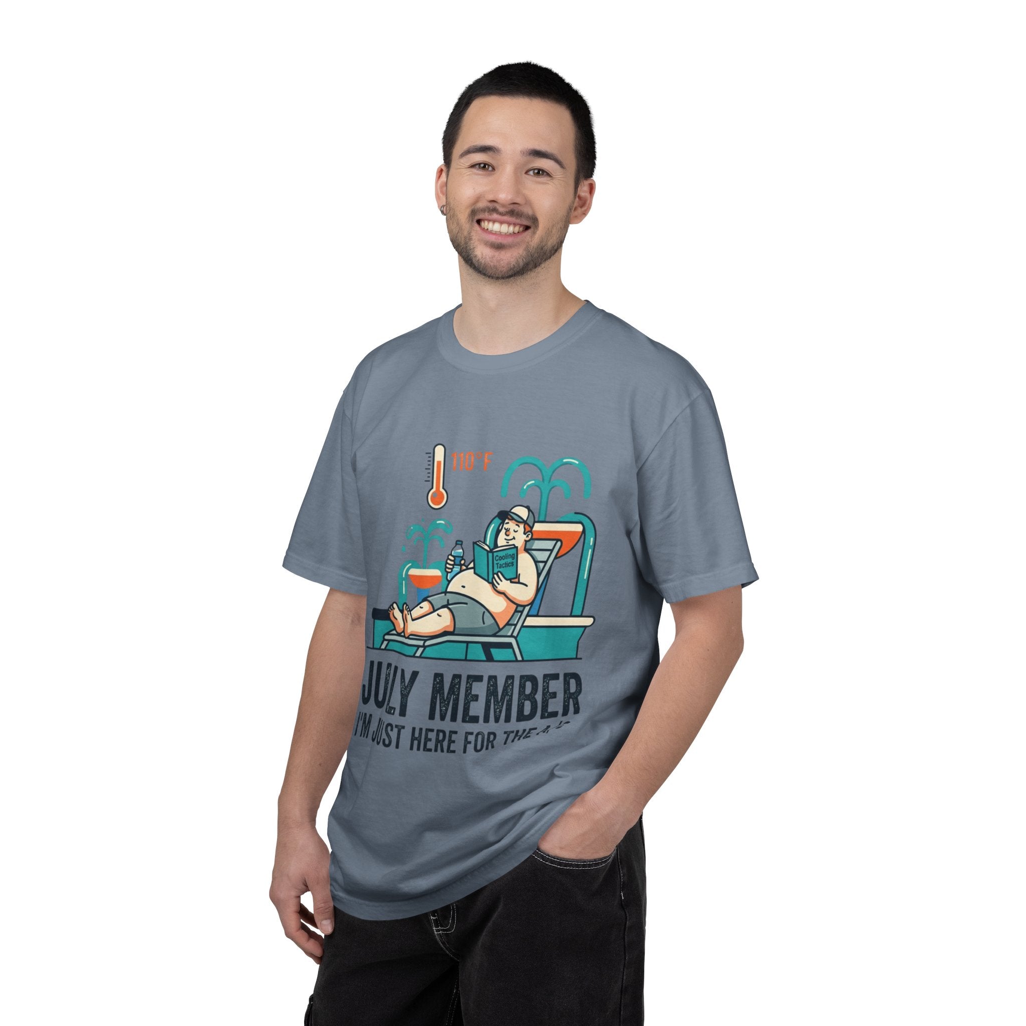 "July Member" Unisex Garment-Dyed Tee